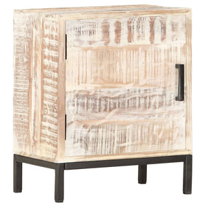Mobiletto con anta 40x30x50 cm in Legno Massello di Acacia