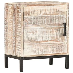 Mobiletto con anta 40x30x50 cm in Legno Massello di Acacia