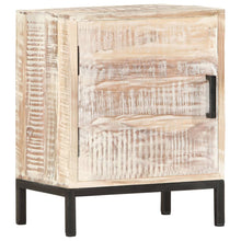 Carica l&#39;immagine nel visualizzatore di Gallery, Mobiletto con anta 40x30x50 cm in Legno Massello di Acacia