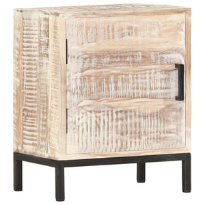 Mobiletto con anta 40x30x50 cm in Legno Massello di Acacia