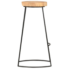 Load image into Gallery viewer, Sgabelli da Bar 2 pz in Legno Massello di Acacia
