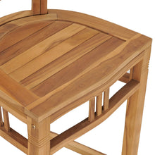 Indlæs billede til gallerivisning Sedia da Bar in Legno Massello di Teak