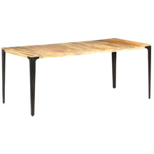 Load image into Gallery viewer, Tavolo da Pranzo 180x90x76 cm in Legno Massello di Mango