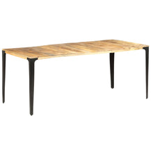 Load image into Gallery viewer, Tavolo da Pranzo 180x90x76 cm in Legno Massello di Mango