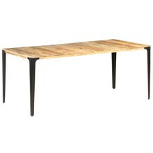Load image into Gallery viewer, Tavolo da Pranzo 180x90x76 cm in Legno Massello di Mango