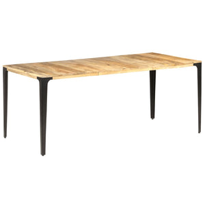 Tavolo da Pranzo 180x90x76 cm in Legno Massello di Mango