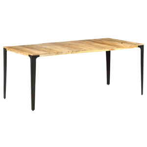 Tavolo da Pranzo 180x90x76 cm in Legno Massello di Mango