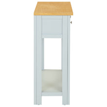 Laden Sie das Bild in den Galerie-Viewer, Tavolo Consolle 83x30x73 cm in Legno Massello di Rovere