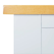 Laden Sie das Bild in den Galerie-Viewer, Tavolo Consolle 83x30x73 cm in Legno Massello di Rovere
