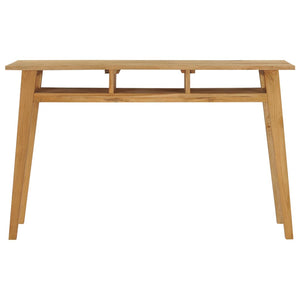 Mobiletto Consolle 120x35x75 cm in Legno Massello di Teak