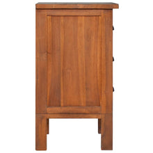 Load image into Gallery viewer, Mobiletto con 3 cassetti 40x35x60 cm in Legno Massello di Teak