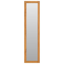 Indlæs billede til gallerivisning Specchio da Parete con Mensole 30x30x120 cm in Massello di Teak