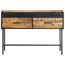 Indlæs billede til gallerivisning Mobiletto Consolle 110x35x75 cm in Legno di Mango Grezzo