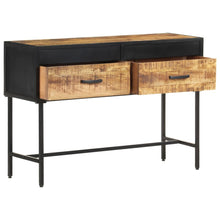 Indlæs billede til gallerivisning Mobiletto Consolle 110x35x75 cm in Legno di Mango Grezzo
