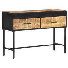 Indlæs billede til gallerivisning Mobiletto Consolle 110x35x75 cm in Legno di Mango Grezzo