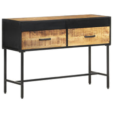 Indlæs billede til gallerivisning Mobiletto Consolle 110x35x75 cm in Legno di Mango Grezzo