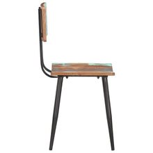 Carica l&#39;immagine nel visualizzatore di Gallery, Sedie da Pranzo 2 pz in Legno Massello di Recupero