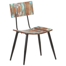 Carica l&#39;immagine nel visualizzatore di Gallery, Sedie da Pranzo 2 pz in Legno Massello di Recupero