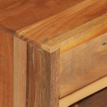 Load image into Gallery viewer, Mobiletto con anta e cassetto 40x30x50 cm in Legno Massello di Recupero