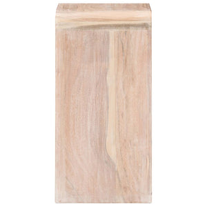 Mobiletto 40x30x60 cm in Legno Massello di Acacia