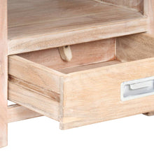 Laden Sie das Bild in den Galerie-Viewer, Mobiletto 40x30x60 cm in Legno Massello di Acacia