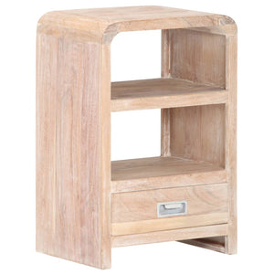 Mobiletto 40x30x60 cm in Legno Massello di Acacia