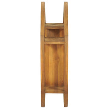 Load image into Gallery viewer, Mensola Yin Yang 60x15x60 cm in Legno Massello di Teak