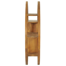 Load image into Gallery viewer, Mensola Yin Yang 80x17,5x80 cm in Legno Massello di Teak