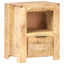 Carica l&#39;immagine nel visualizzatore di Gallery, Mobiletto 40x30x50 cm in Legno Massello di Mango Grezzo
