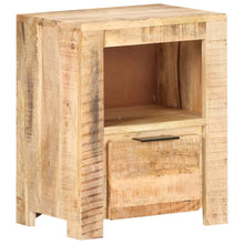 Carica l&#39;immagine nel visualizzatore di Gallery, Mobiletto 40x30x50 cm in Legno Massello di Mango Grezzo