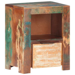 Mobiletto 40x30x50 cm in Legno Massello di Recupero