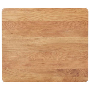 Sgabelli da Bar 2 pz in Legno Massello di Rovere