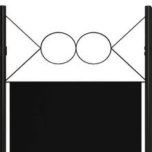 Carica l&#39;immagine nel visualizzatore di Gallery, Separè 6 Pannelli Nero 240x180 cm
