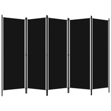 Charger l&#39;image dans la galerie, Separè 5 Pannelli Nero 250x180 cm