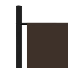 Carica l&#39;immagine nel visualizzatore di Gallery, Separè 6 Pannelli Marrone 300x180 cm