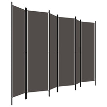 Charger l&#39;image dans la galerie, Separè 6 Pannelli Antracite 300x180 cm