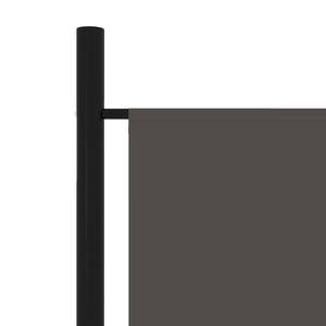 Separè 6 Pannelli Antracite 300x180 cm