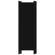 Carica l&#39;immagine nel visualizzatore di Gallery, Separè 6 Pannelli Nero 300x180 cm
