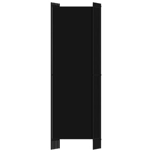 Separè 6 Pannelli Nero 300x180 cm