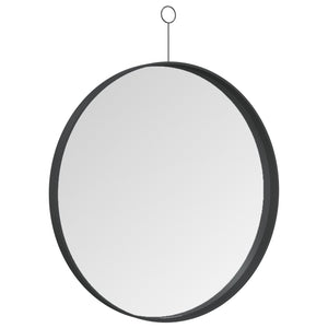 Specchio Sospeso con Gancio Nero 50 cm