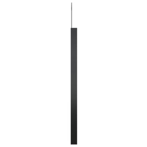 Specchio Sospeso con Gancio Nero 50 cm