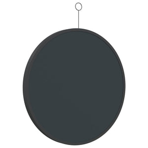 Specchio Sospeso con Gancio Nero 50 cm