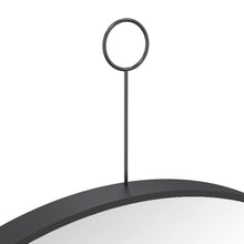 Charger l&#39;image dans la galerie, Specchio Sospeso con Gancio Nero 50 cm