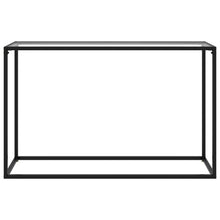 Carica l&#39;immagine nel visualizzatore di Gallery, Mobiletto Consolle Trasparente 120x35x75 cm in Vetro Temperato