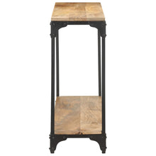 Load image into Gallery viewer, Tavolo Consolle 110x30x75 cm in Legno Massello di Mango