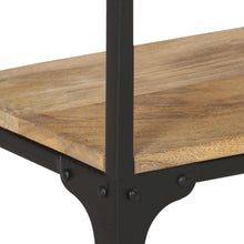 Load image into Gallery viewer, Tavolo Consolle 110x30x75 cm in Legno Massello di Mango