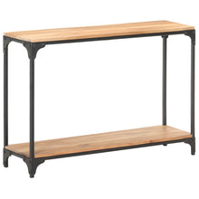 Carica l&#39;immagine nel visualizzatore di Gallery, Tavolo Consolle 110x30x75 cm in Legno Massello di Acacia