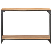 Carica l&#39;immagine nel visualizzatore di Gallery, Tavolo Consolle 110x30x75 cm in Legno Massello di Acacia