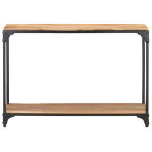 Tavolo Consolle 110x30x75 cm in Legno Massello di Acacia