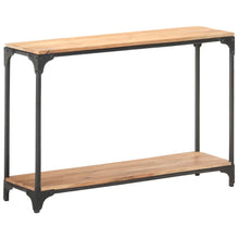 Carica l&#39;immagine nel visualizzatore di Gallery, Tavolo Consolle 110x30x75 cm in Legno Massello di Acacia